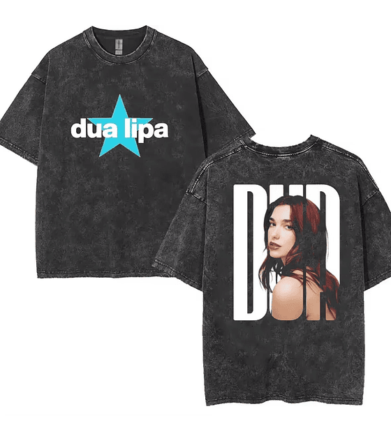 Polera Dua Lipa estrella 