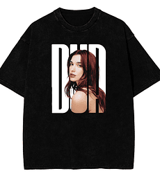 Polera Dua Lipa Negra 