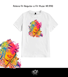 Polera Dua Lipa Colors 