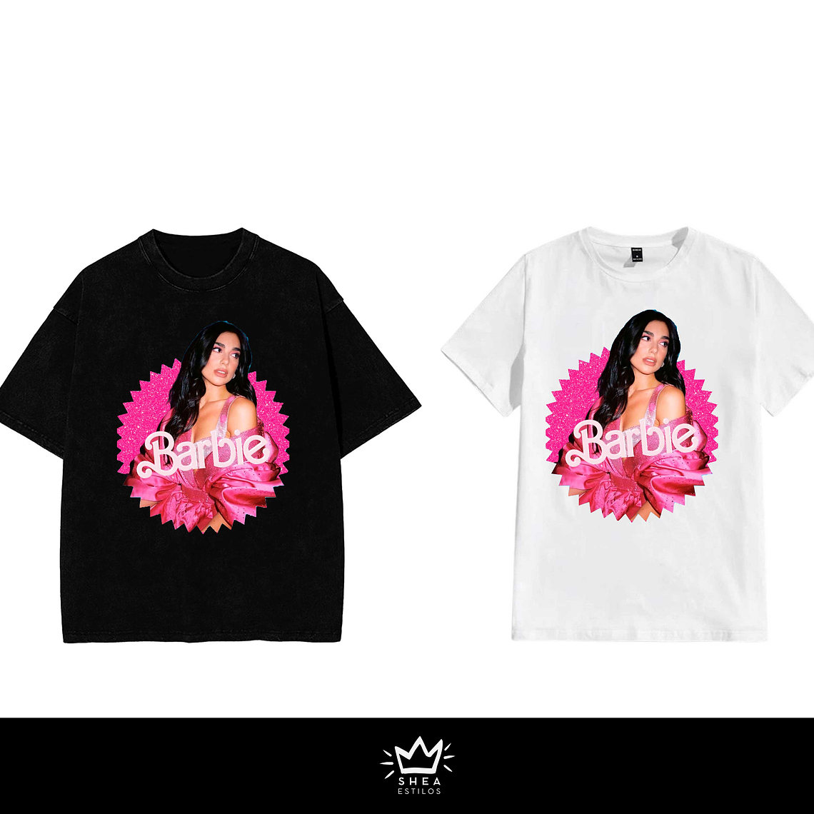 Polera Dua Lipa Barbie  1