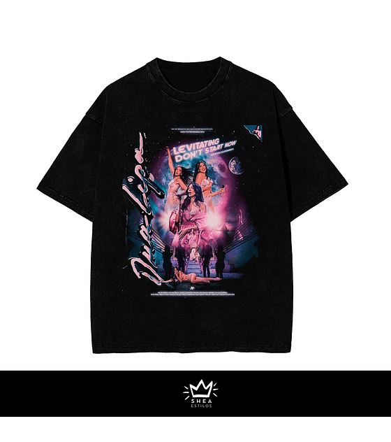 Polera Dua Lipa Retro color 