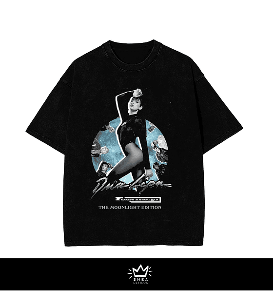 Polera Dua Lipa Retro color 2