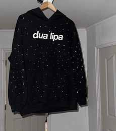 Hoodie Lights Cristales  (Sólo 3 unidades) DUA LIPA 