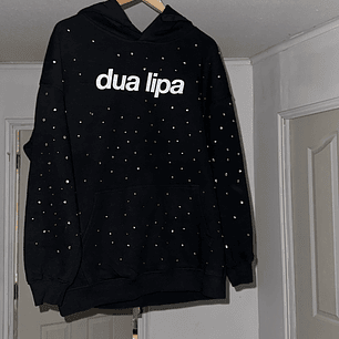 Hoodie Lights Cristales  (Sólo 3 unidades) DUA LIPA 