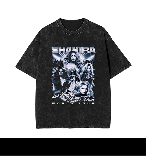 Polera Shakira Acid Wash 
