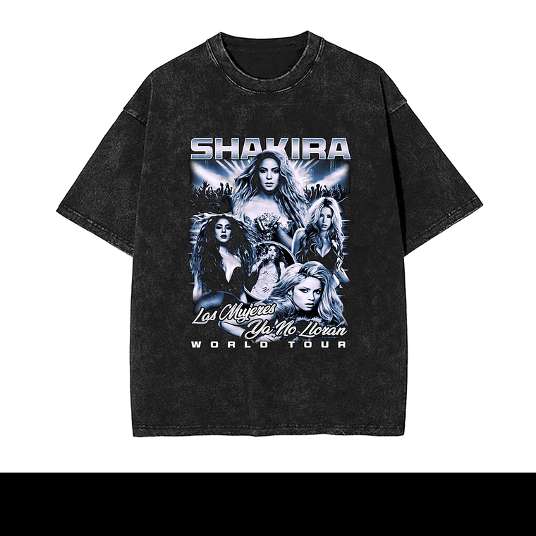 Polera Shakira Acid Wash  1