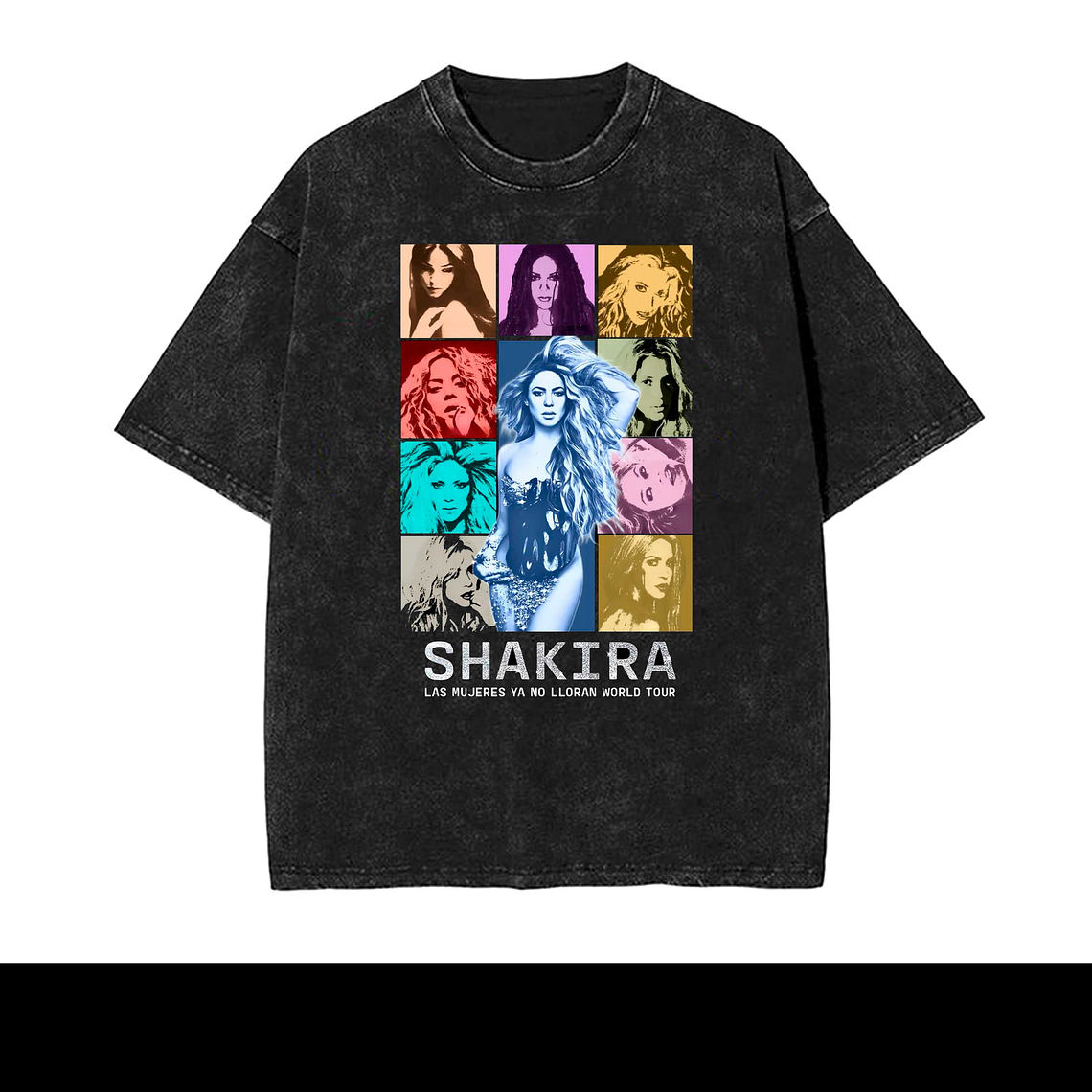 Polera Shakira Acid Wash 4 1