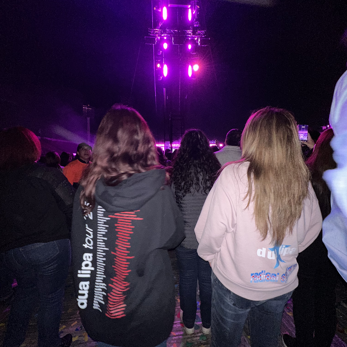 Hoodie DUA LIPA Tour post concierto  3