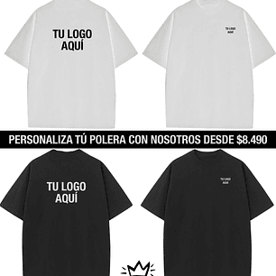 Polera X Mayor (4 unidades) $8.490
