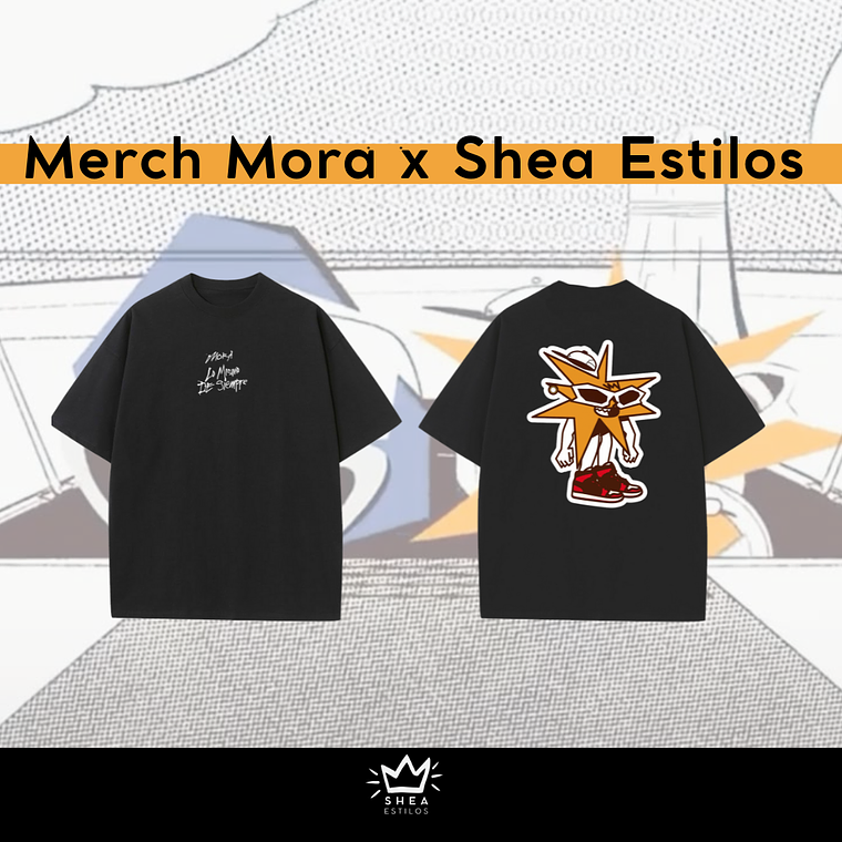 Polera Mora Estrella  1