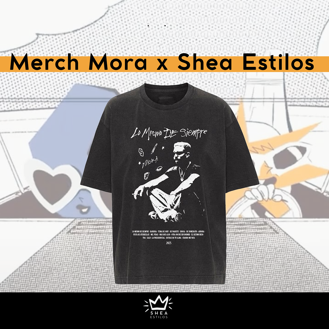 Polera Mora lo mismo de siempre  1