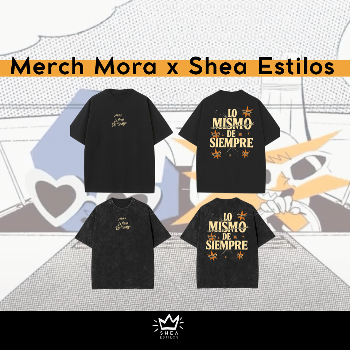Polera Mora Shea Lo mismo de siempre  1