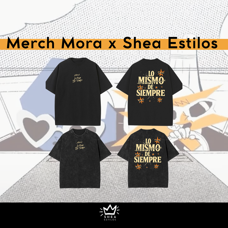 Polera Mora Shea Lo mismo de siempre  1
