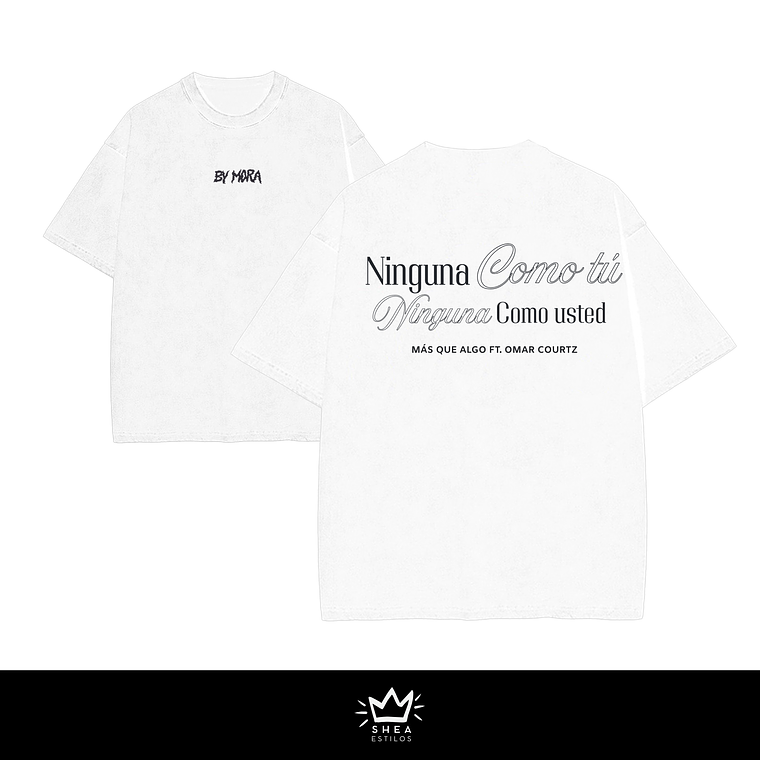 POLERA NINGUNA COMO TU  1