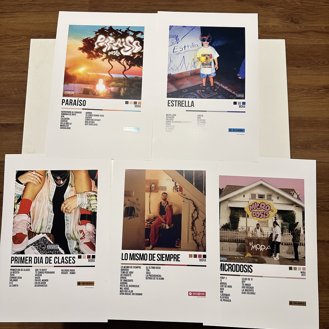 5 póster de Mora  1