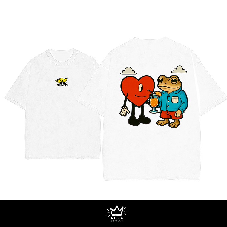 Polera Basica Bad Bunny  1