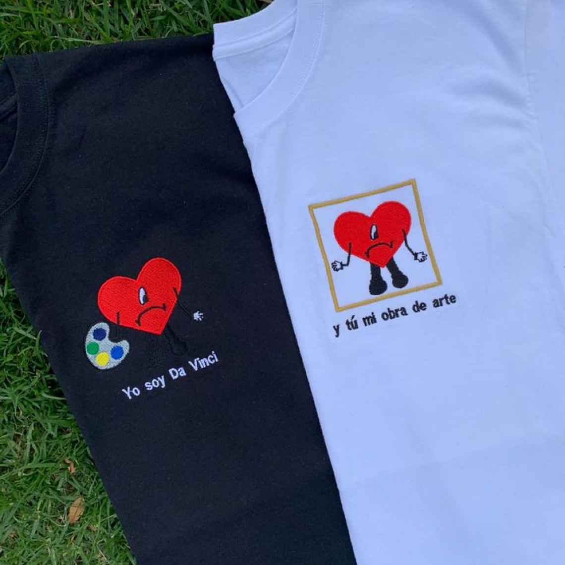 Polera dúo 14 febrero bad bunny 1