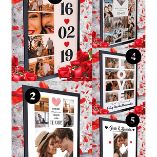 CUADRO PERSONALIZADO 14 DE FEBRERO