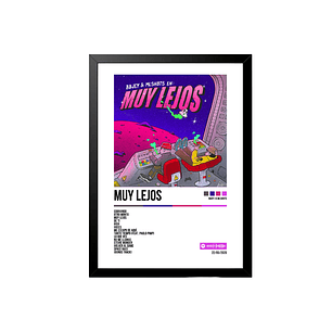 Póster + Cuadro MUY LEJOS BABY J &