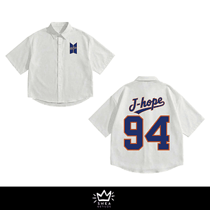 Camisa Boxy Fit Blanca 