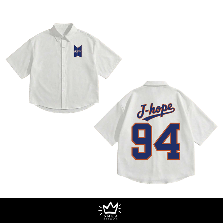 Camisa Boxy Fit Blanca  1