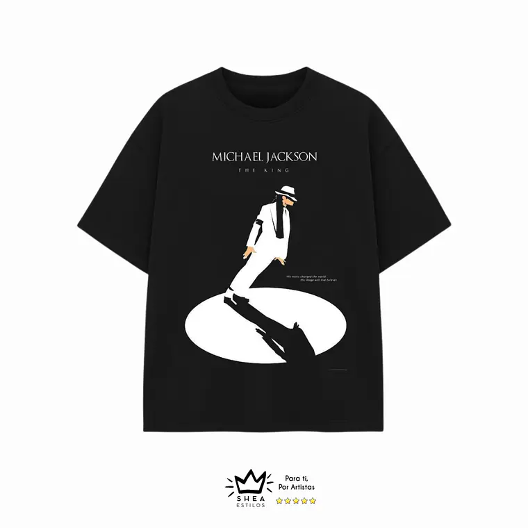 Polera Michael Jackson The King  1