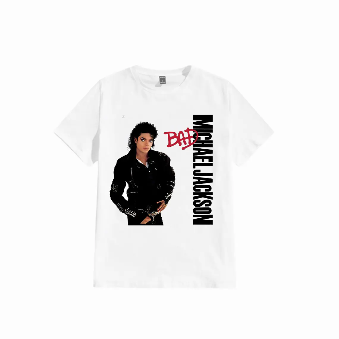 Polera Michael Jackson Blanca 2 1