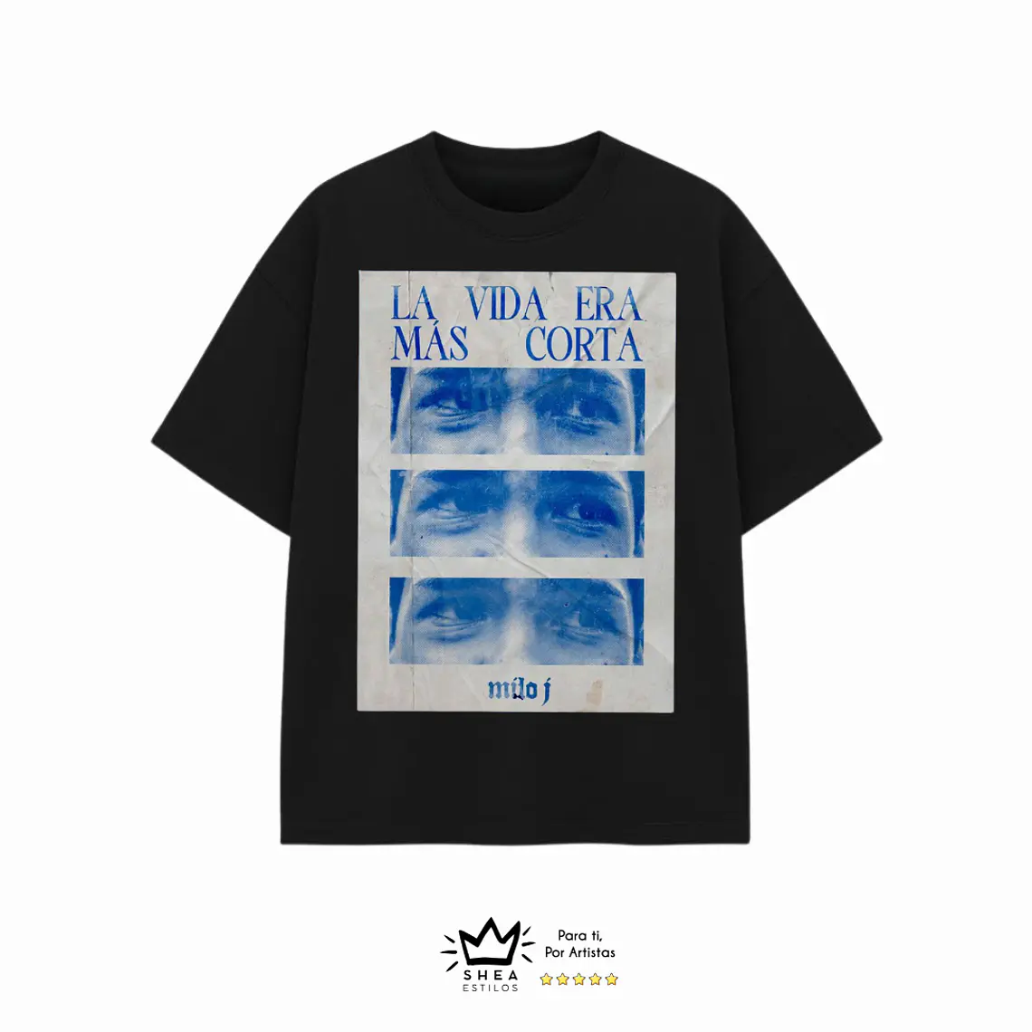 Polera Milo J La Vida es mas corta 2
