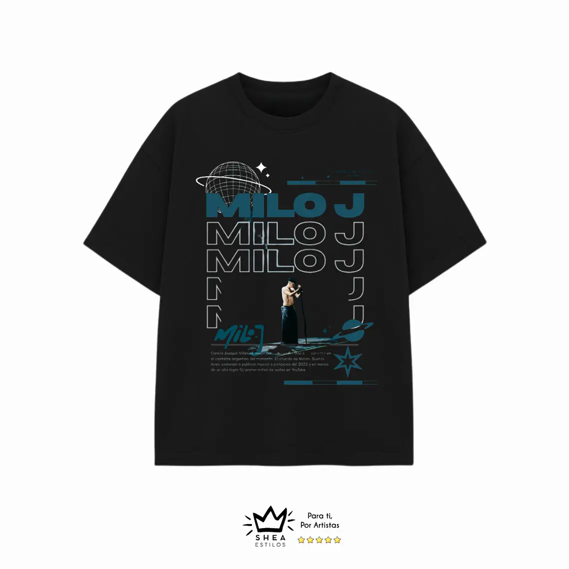 Polera Milo J Azul 1