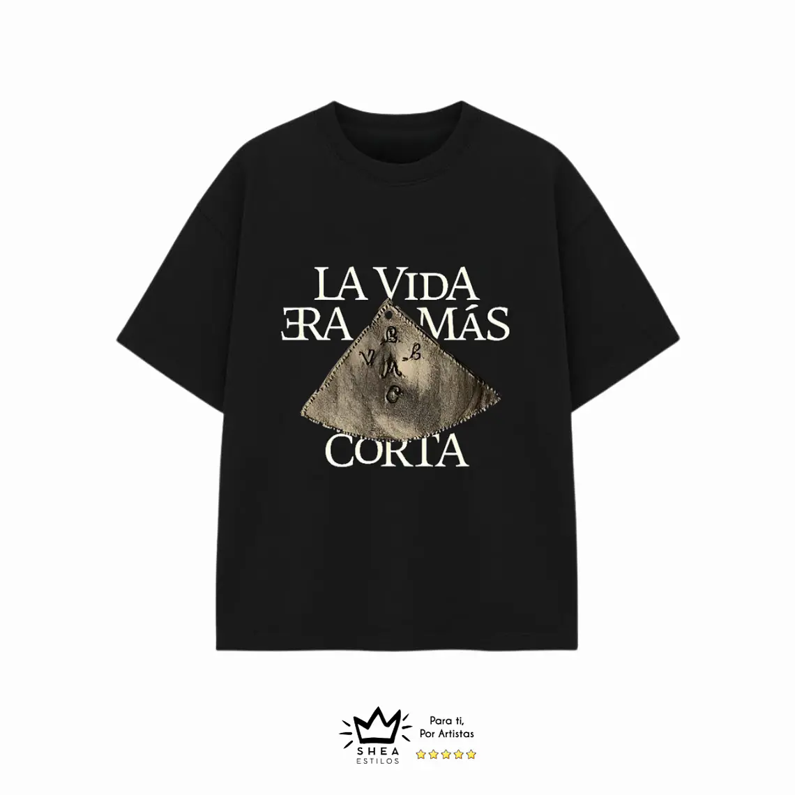 Polera Milo J  la vida era mas corta  1
