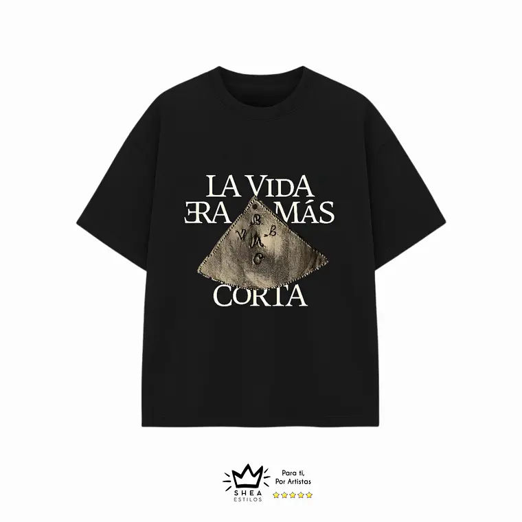 Polera Milo J  la vida era mas corta  1