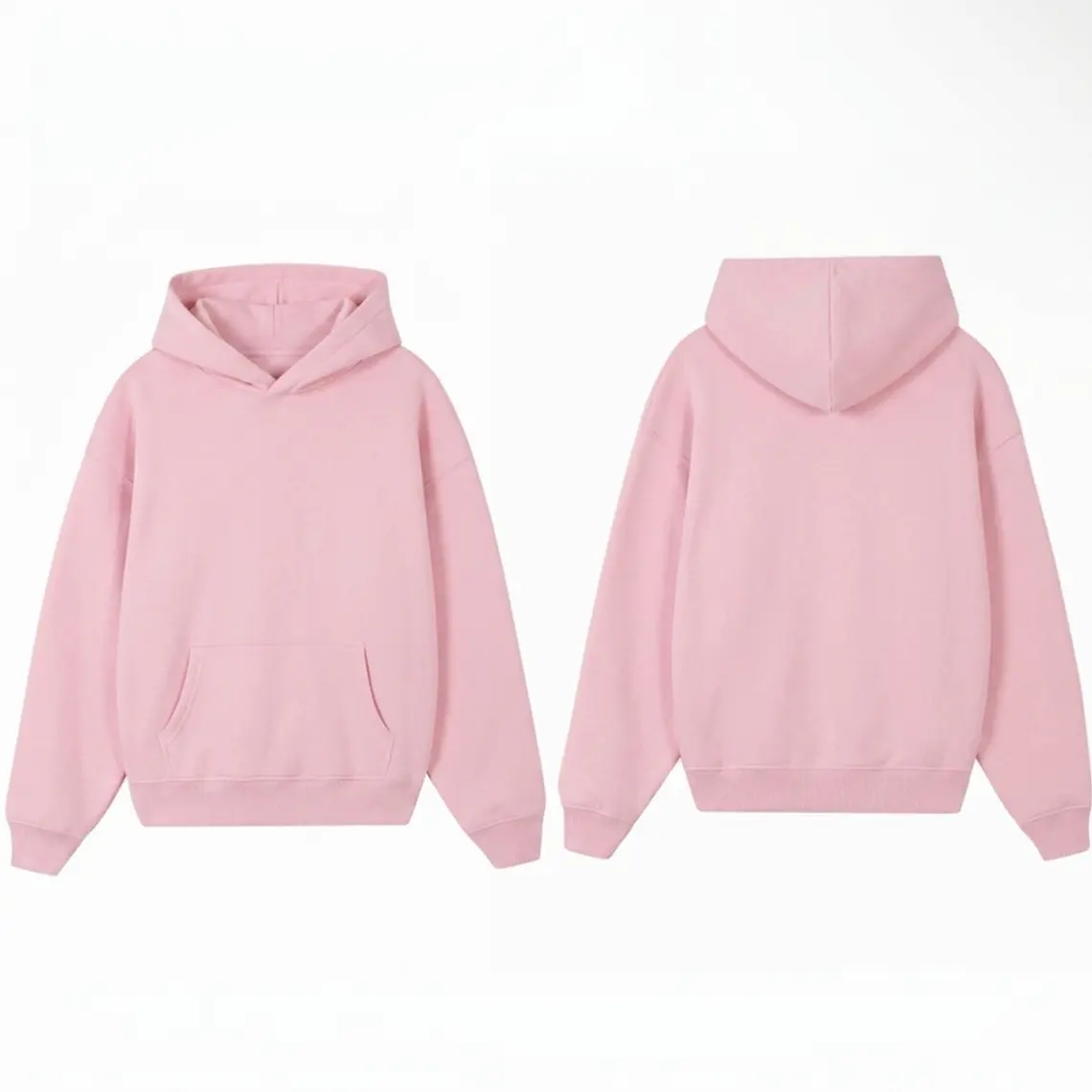 Poleron Básico Rosado Palo 1