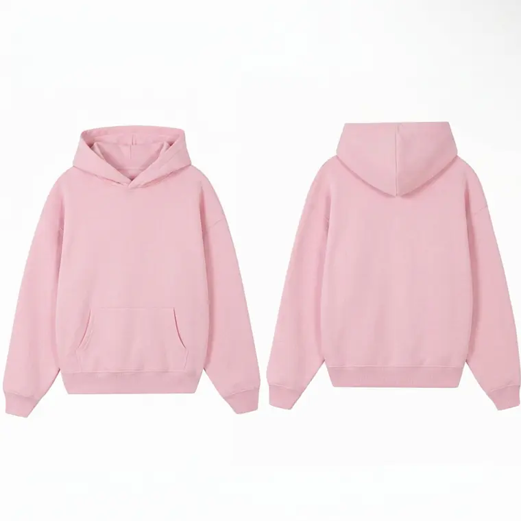 Poleron Básico Rosado Palo 1