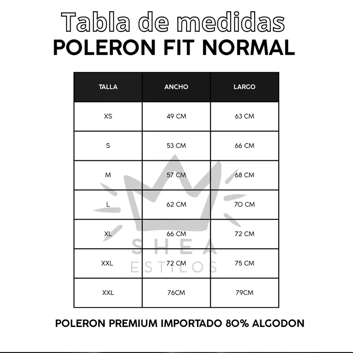 Poleron Básico Blanco  2