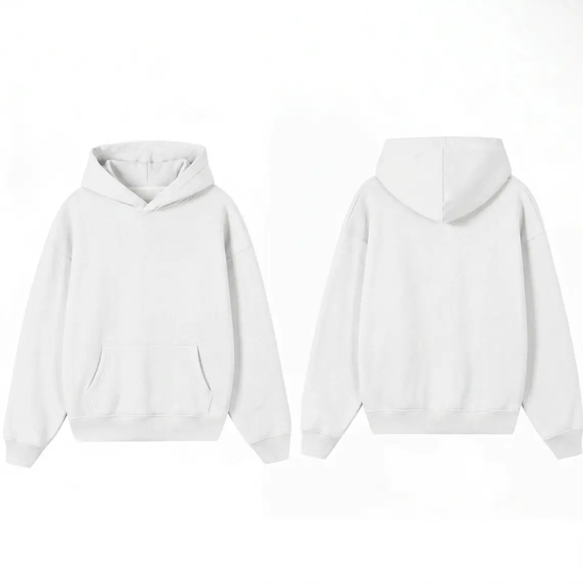 Poleron Básico Blanco  1