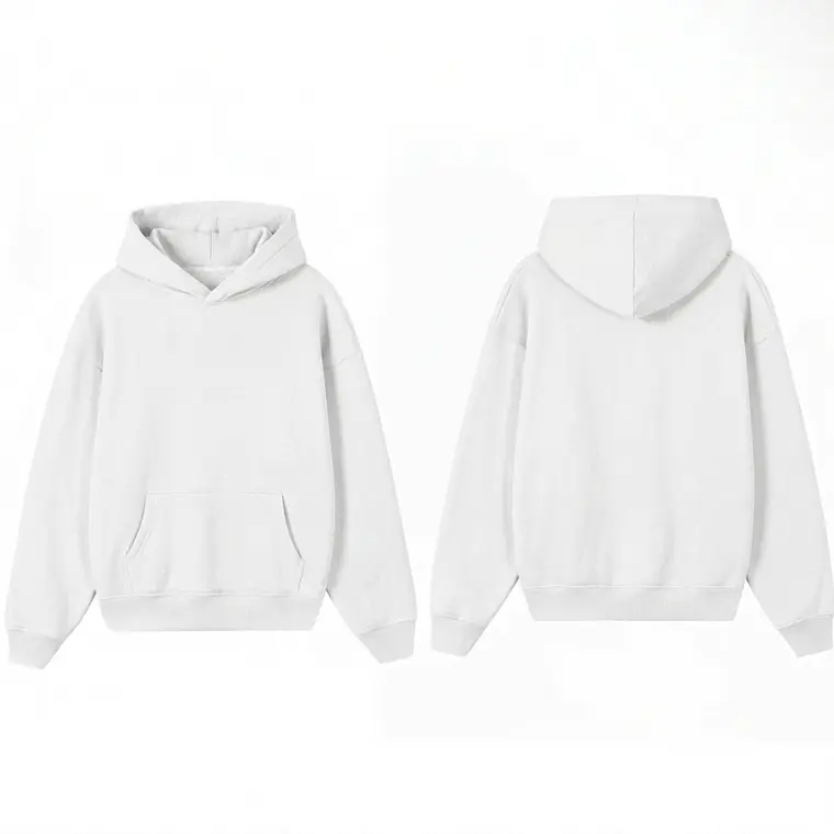 Poleron Básico Blanco  1