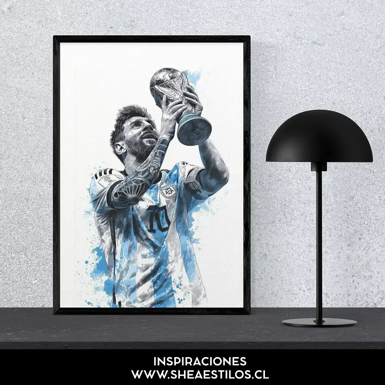 Cuadro de Messi  4