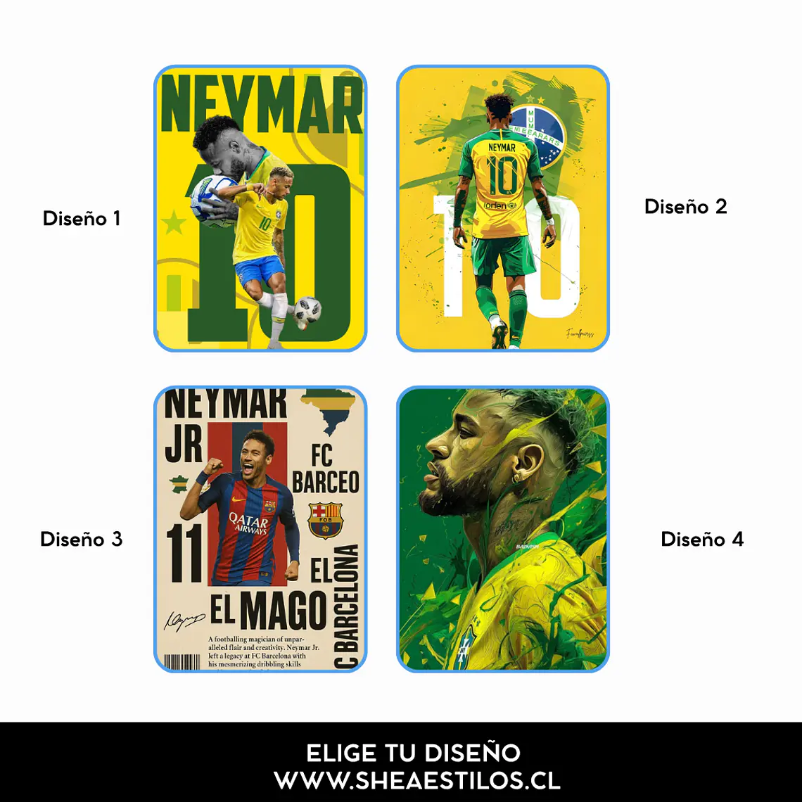 Cuadro de Neymar 2