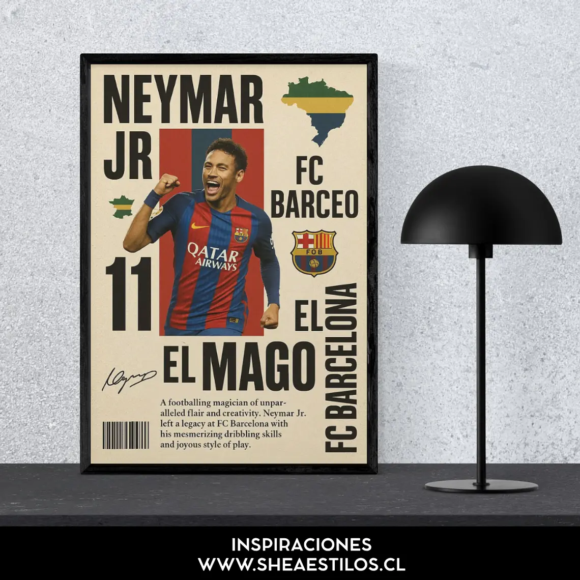 Cuadro de Neymar 3