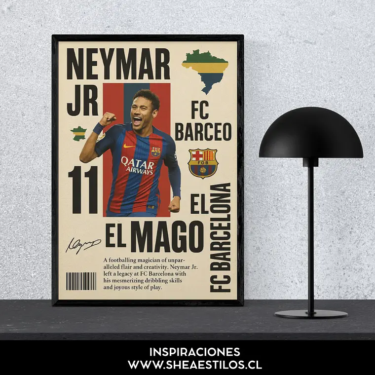 Cuadro de Neymar 3