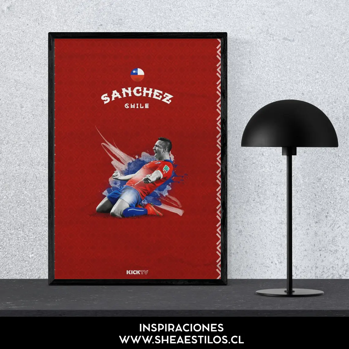 Cuadro de Alexis Sanchez  1