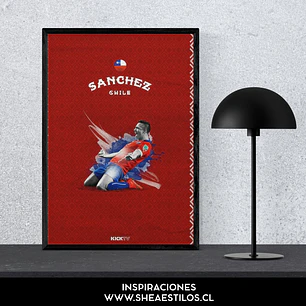 Cuadro de Alexis Sanchez 