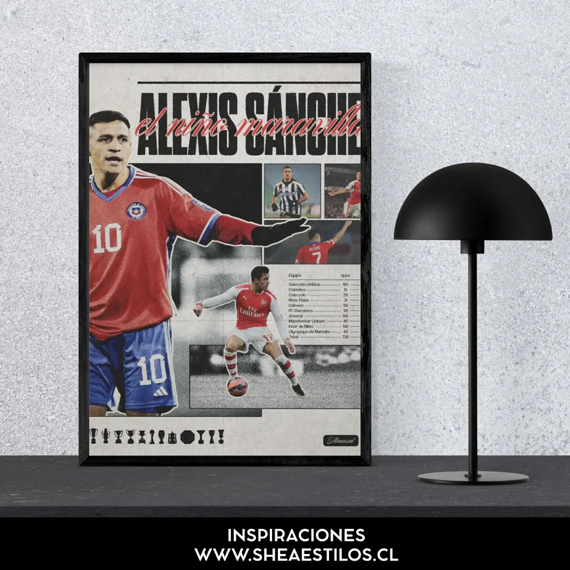 Cuadro de Alexis Sanchez  5