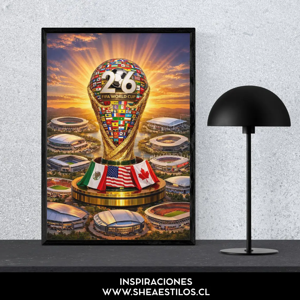 Cuadro Copa del Mundo 2026 FIFA 5