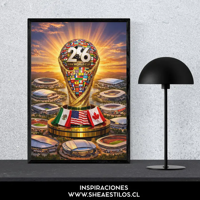 Cuadro Copa del Mundo 2026 FIFA 5