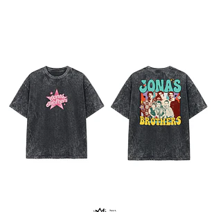 Polera Jonas Brothers Acid Wash 