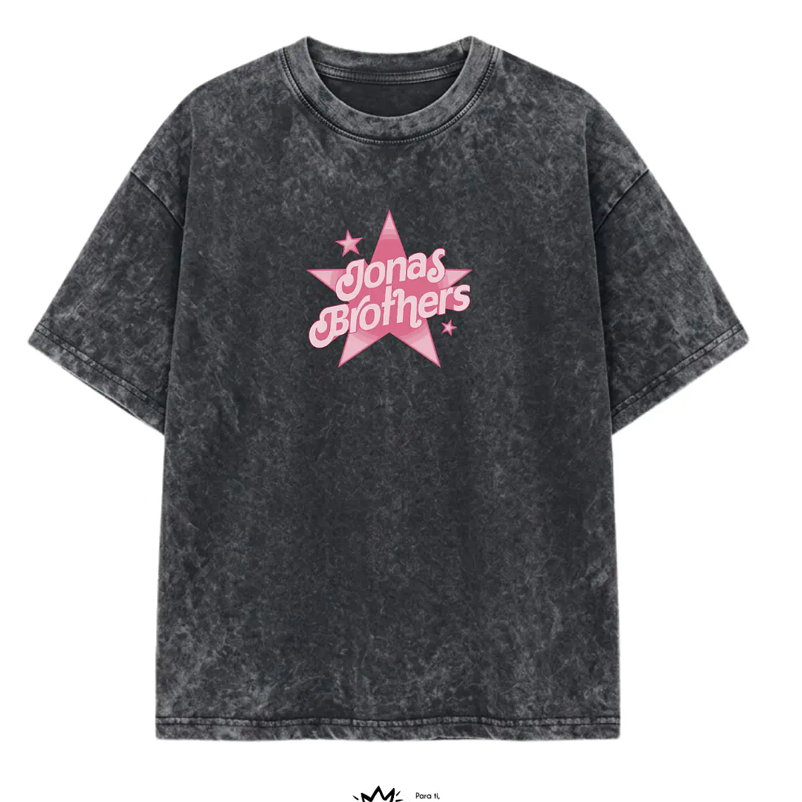 Polera Jonas Brothers Acid Wash  3