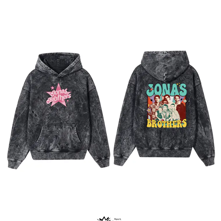 Poleron Acid Wash Jonas Brothers  1