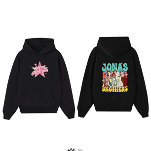 Poleron Negro Jonas Brothers 
