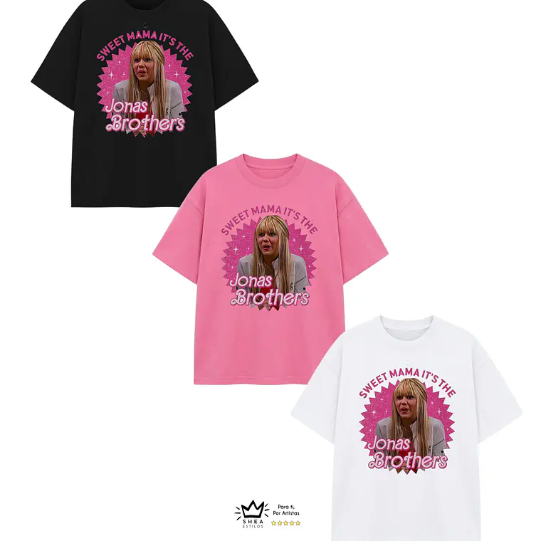 Polera  Jonas Brothers Sweet Mama It´s the 1